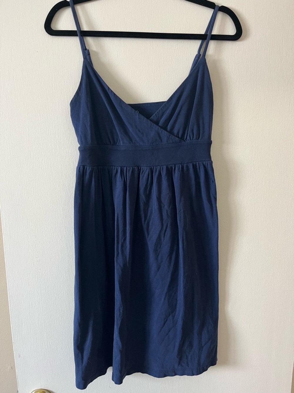 Old Navy Navy Spaghetti-Strap Midi Dress